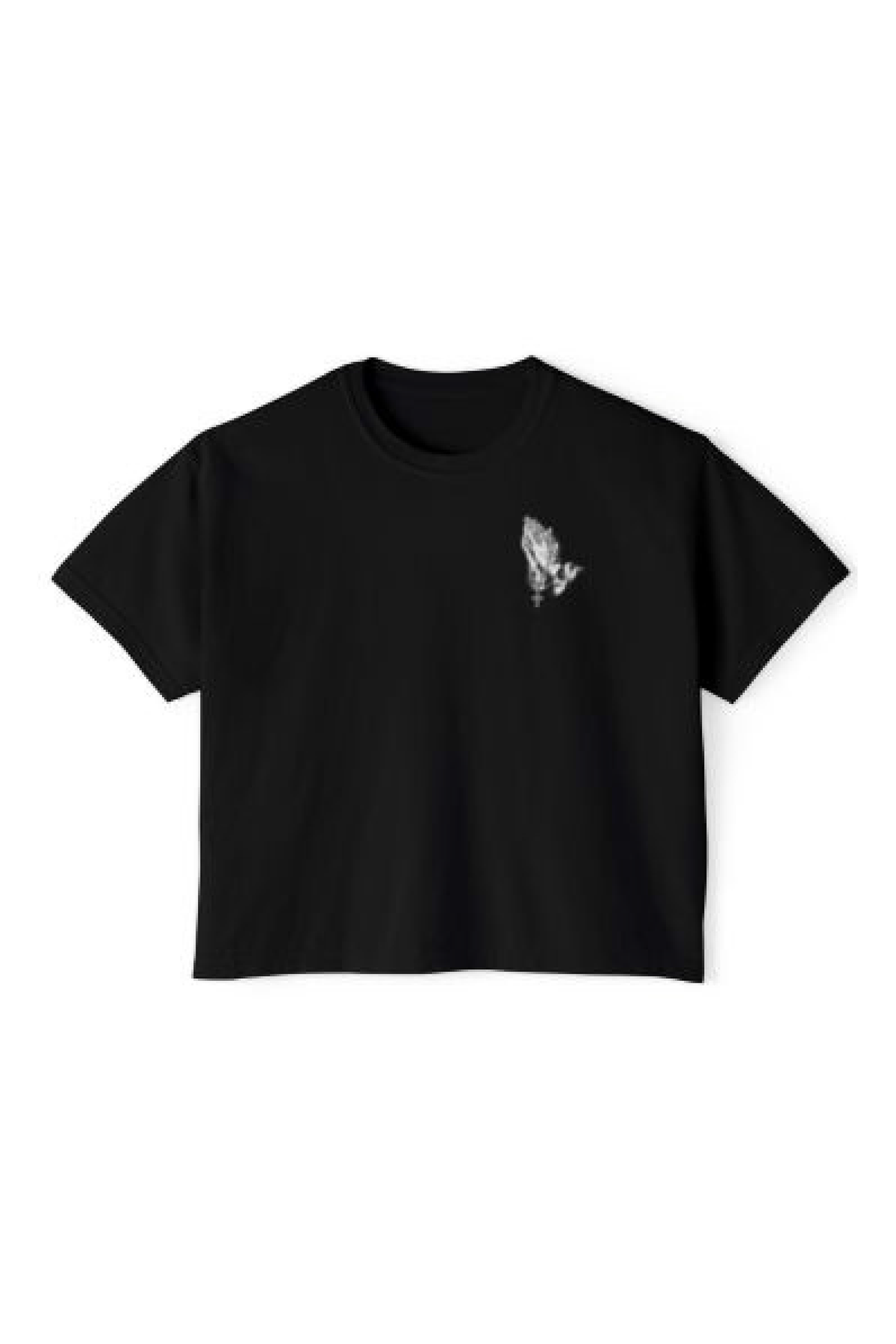 A Rosary a Day Keeps the Devil Away - Womens Tee - Image 5